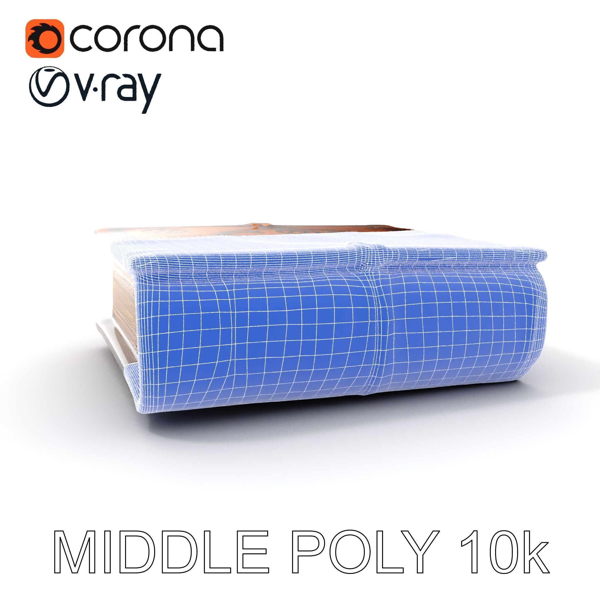 Ancient Spellbook D Model Pack Low-poly 3D model_14