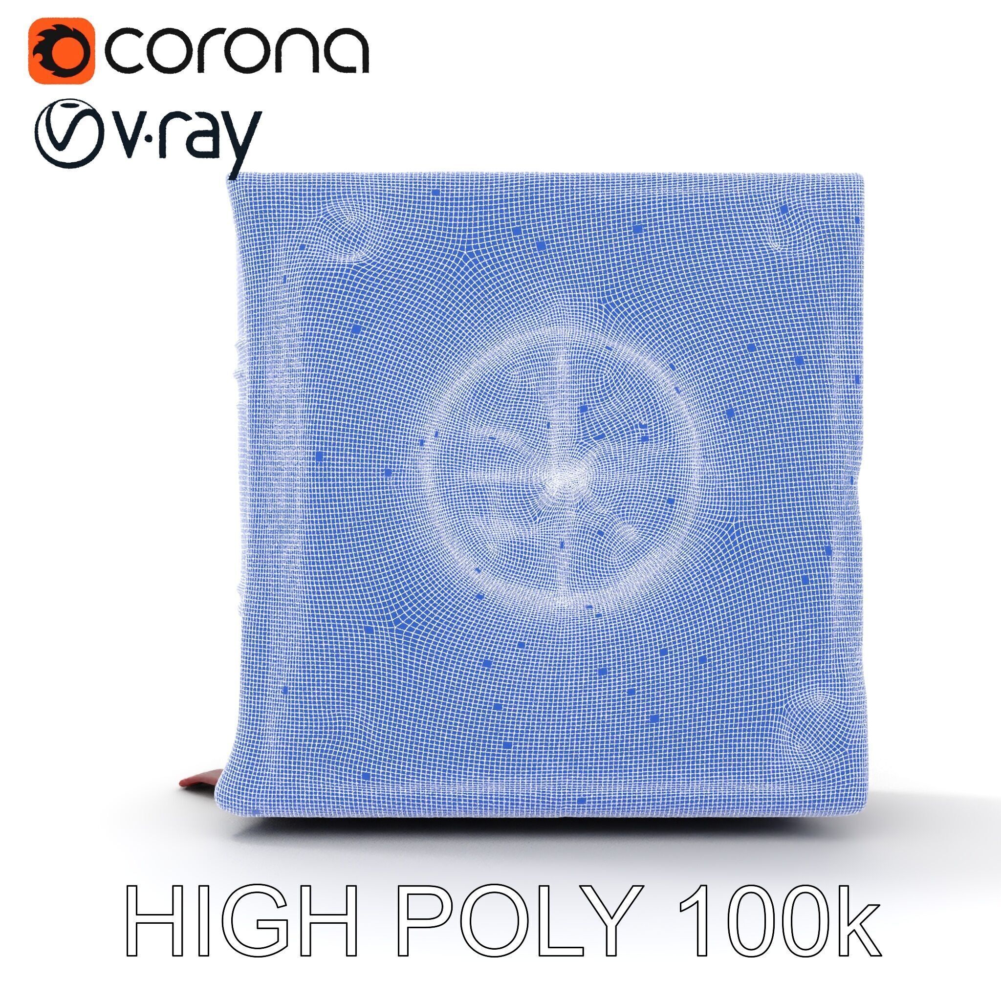 Ancient Leather Bound Book Model Pack Low-poly 3D model_22