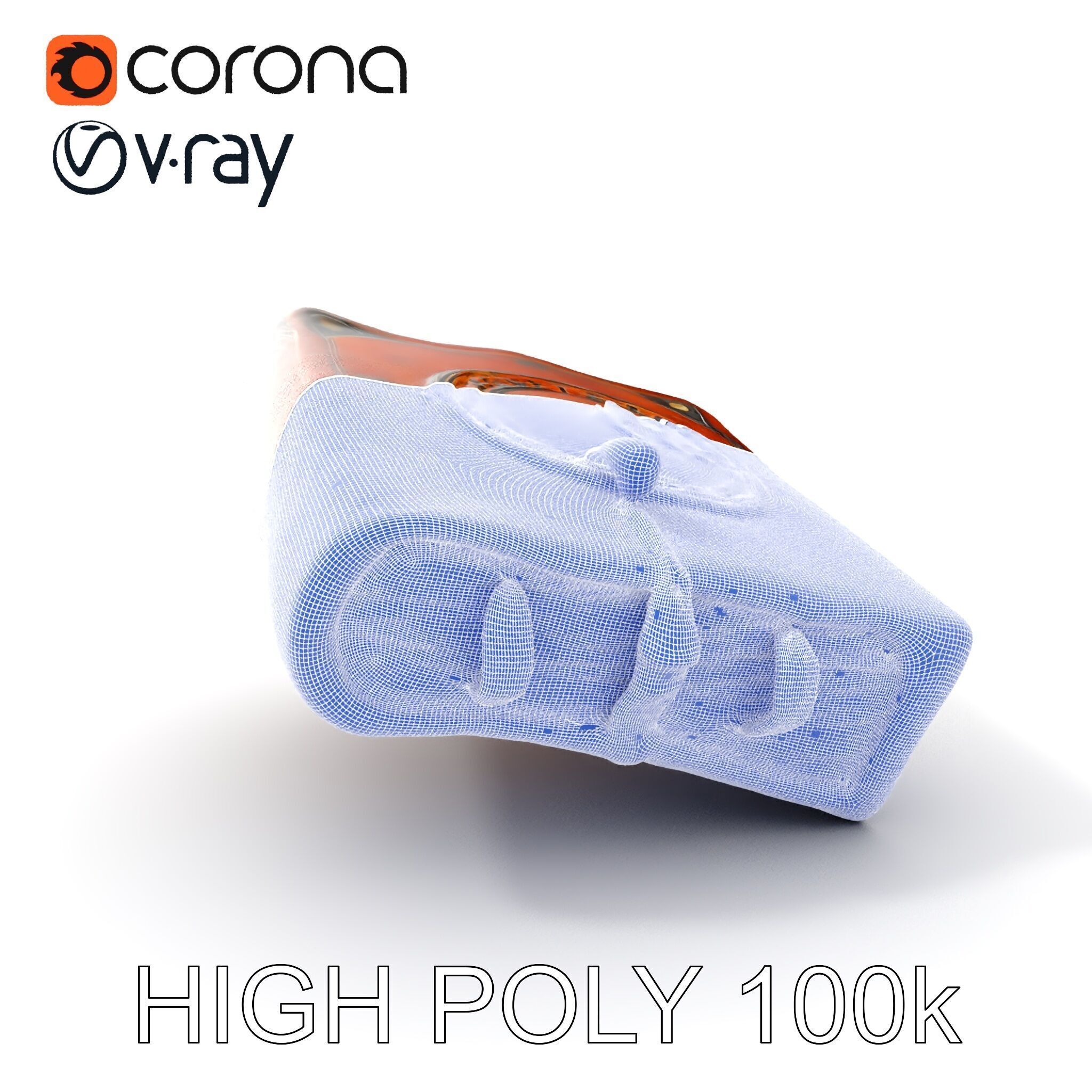 Ancient Leather Bound Book Model Pack Low-poly 3D model_5