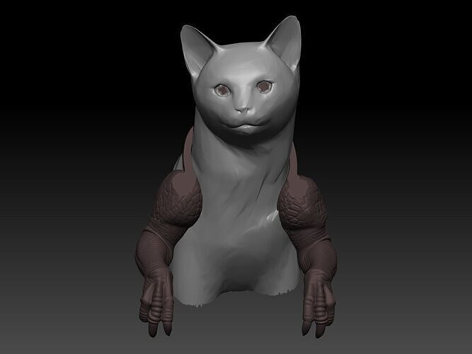 Cat trex arm - Cat-Rex  3D print model