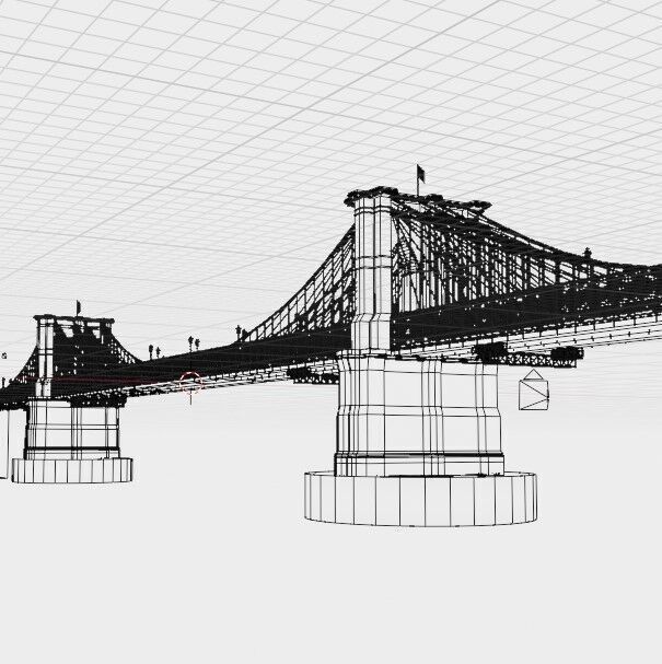 brooklyn bridge 3D model_24
