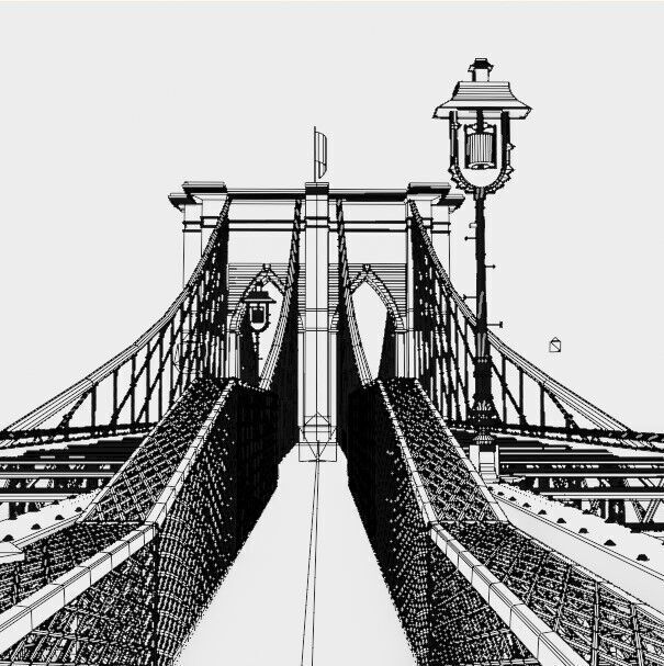 brooklyn bridge 3D model_26