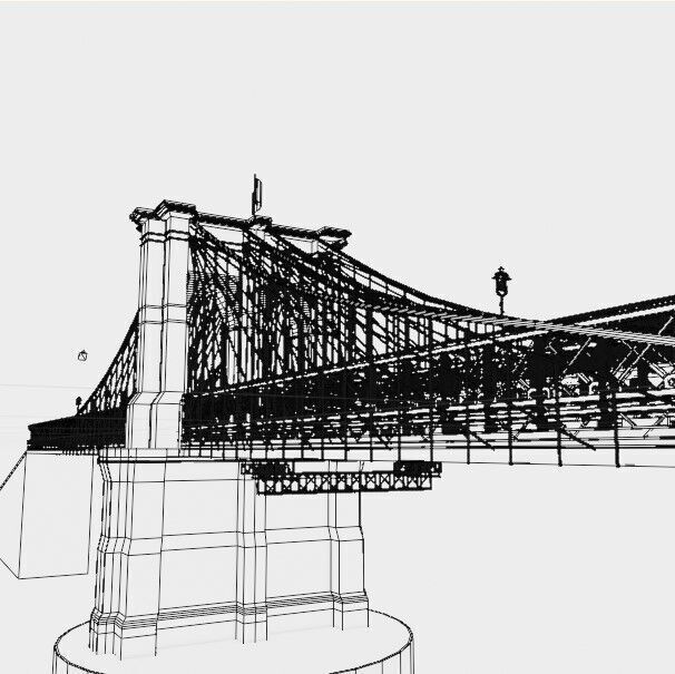 brooklyn bridge 3D model_21