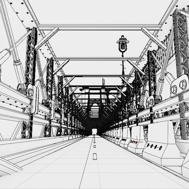brooklyn bridge 3D model_32