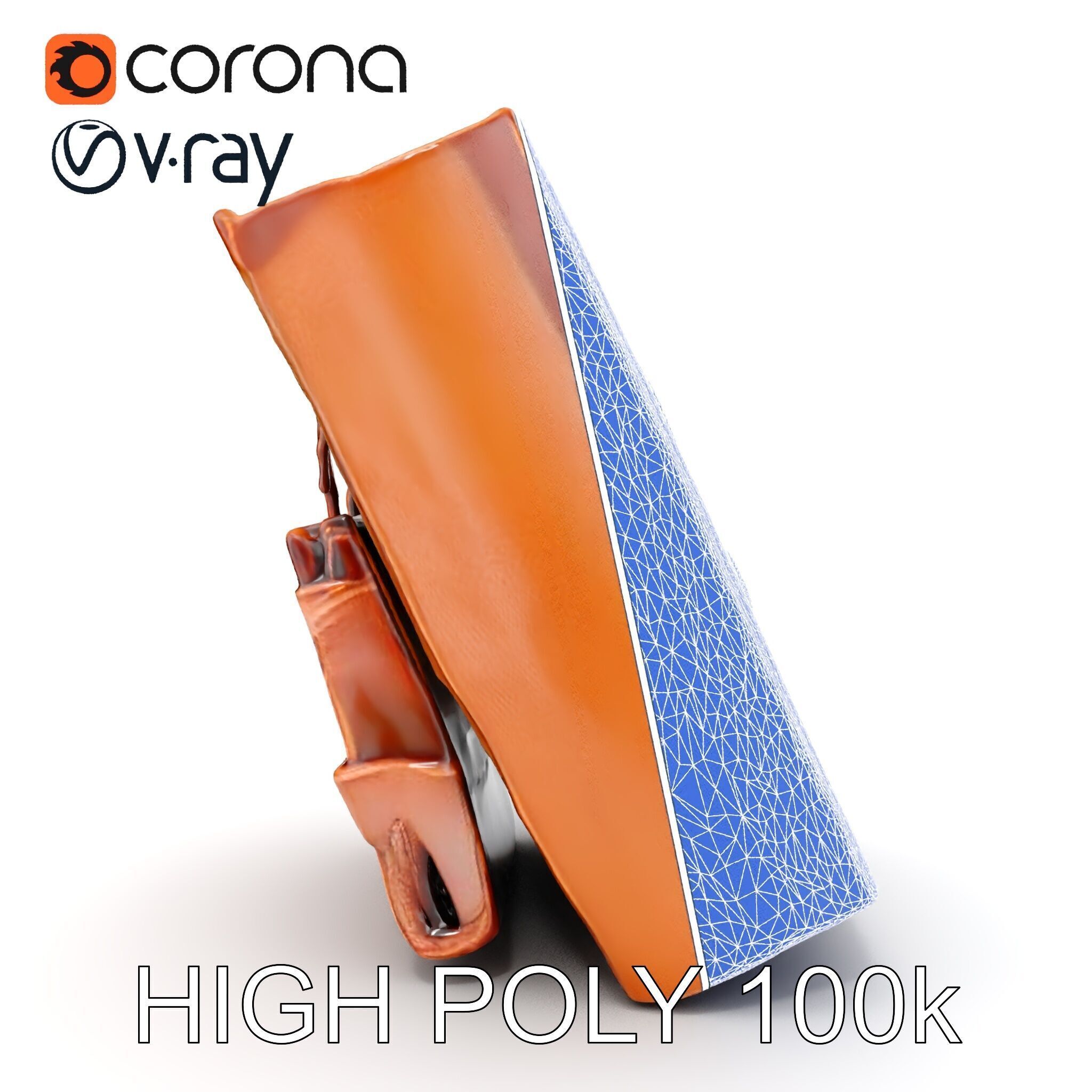 Antique Spellbook Model Pack Low-poly 3D model_32