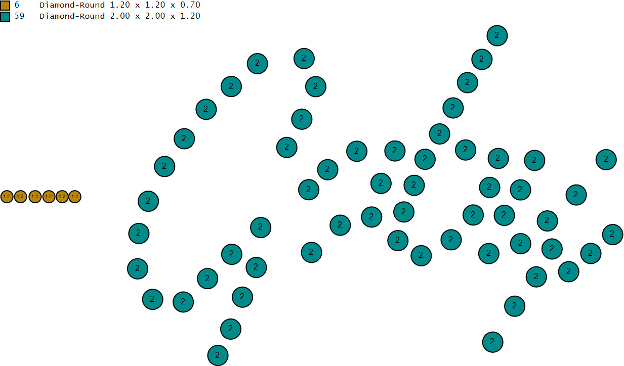 Gaby name pendant   3D print model_4