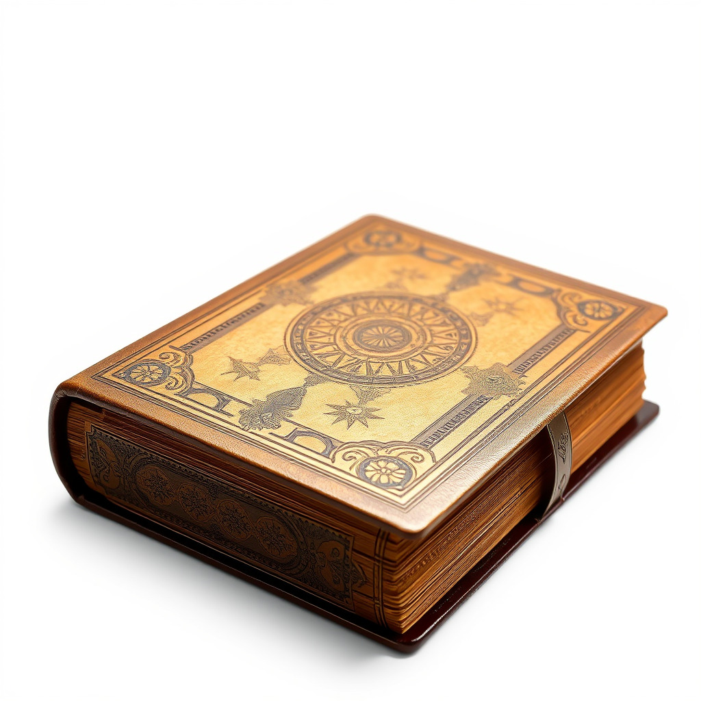Antique Ornate Book D Model Pack Low-poly 3D model_3