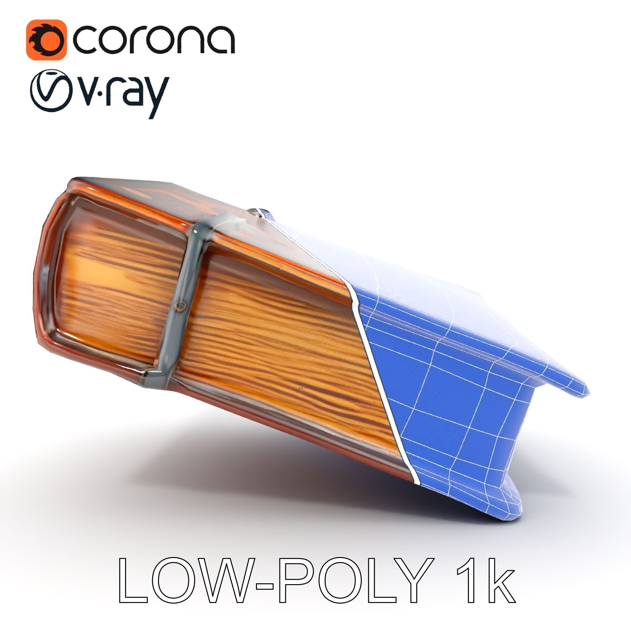 Ornate Medieval Book D Model Pack Low-poly 3D model_21