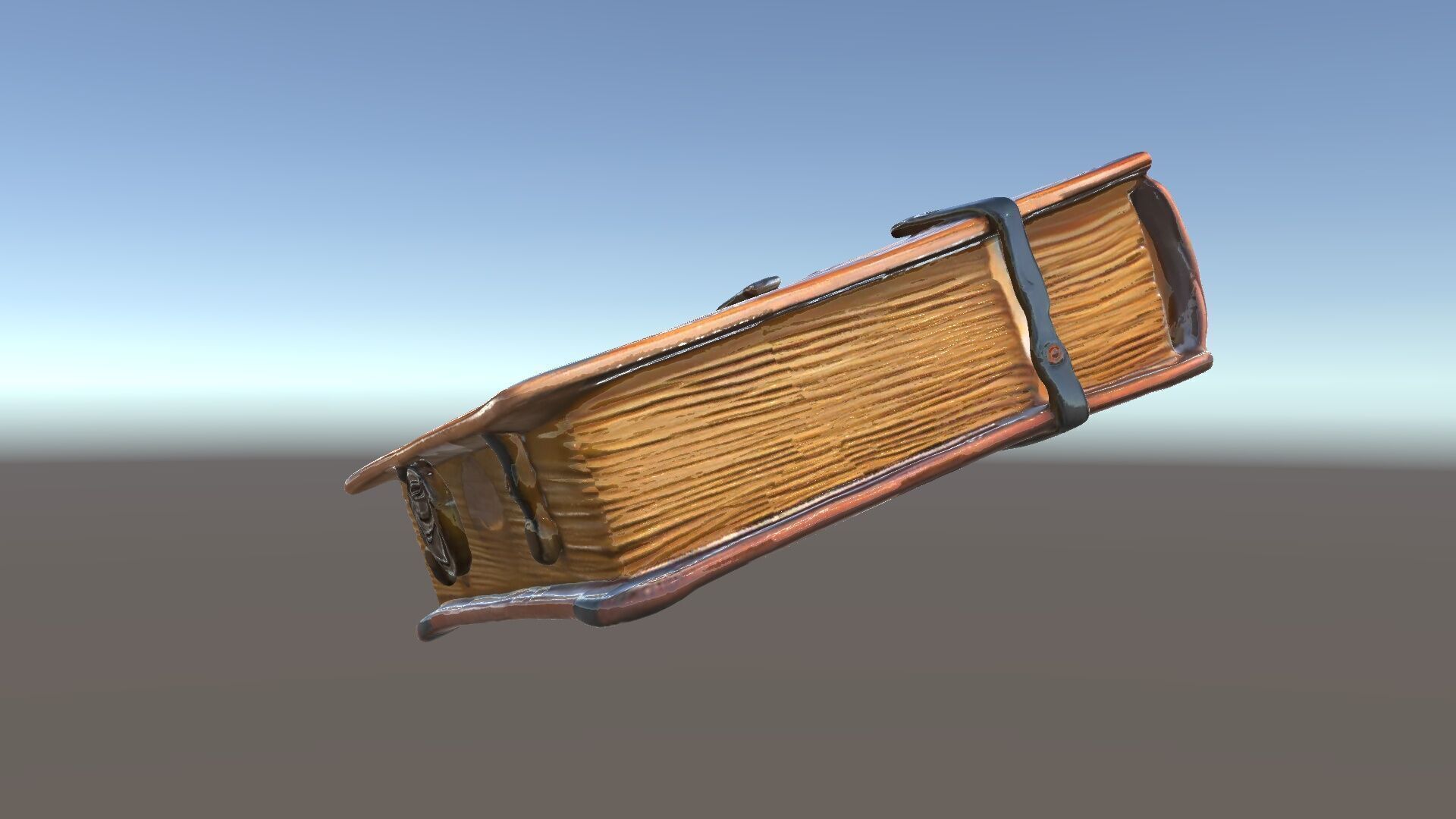 Ornate Medieval Book D Model Pack Low-poly 3D model_6