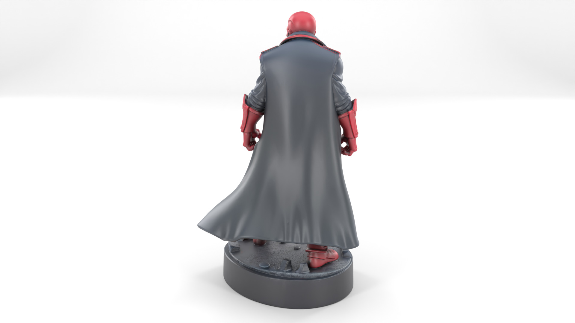 Red Skull Agent of Hydra 3D model_6