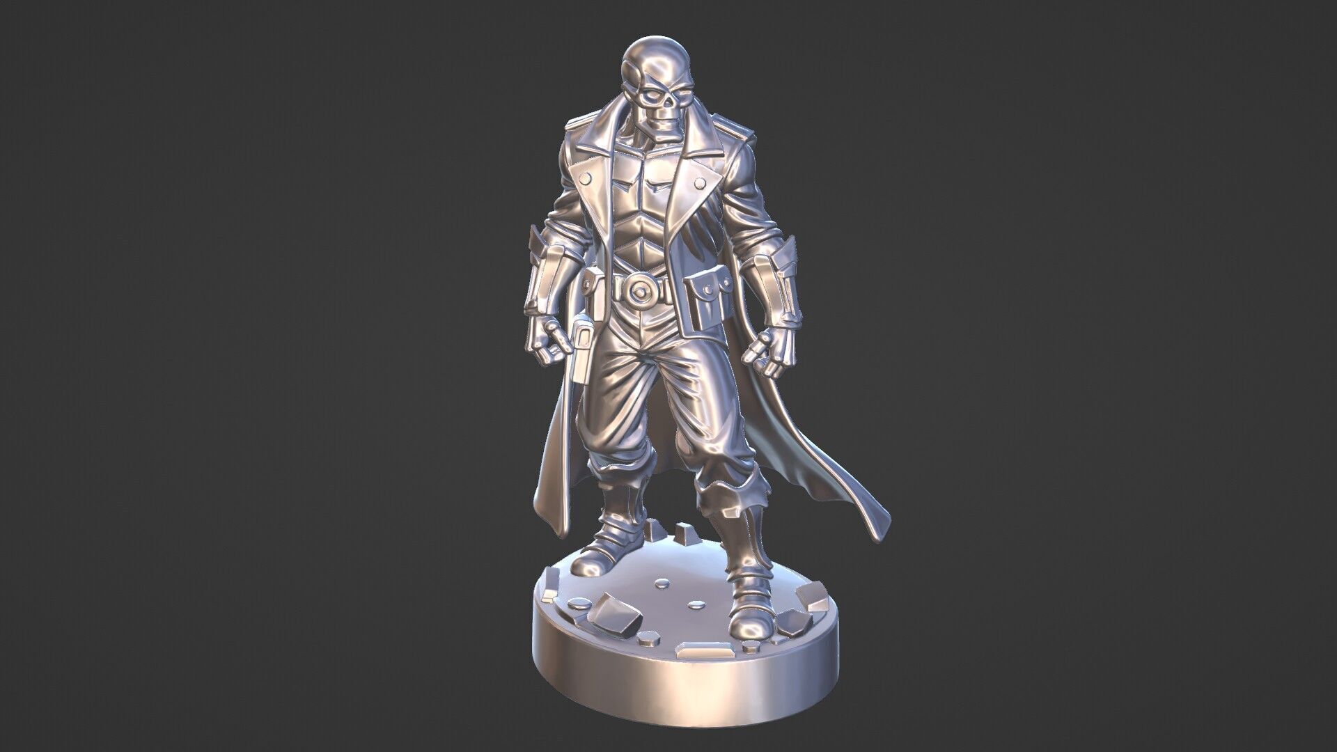 Red Skull Agent of Hydra 3D model_1