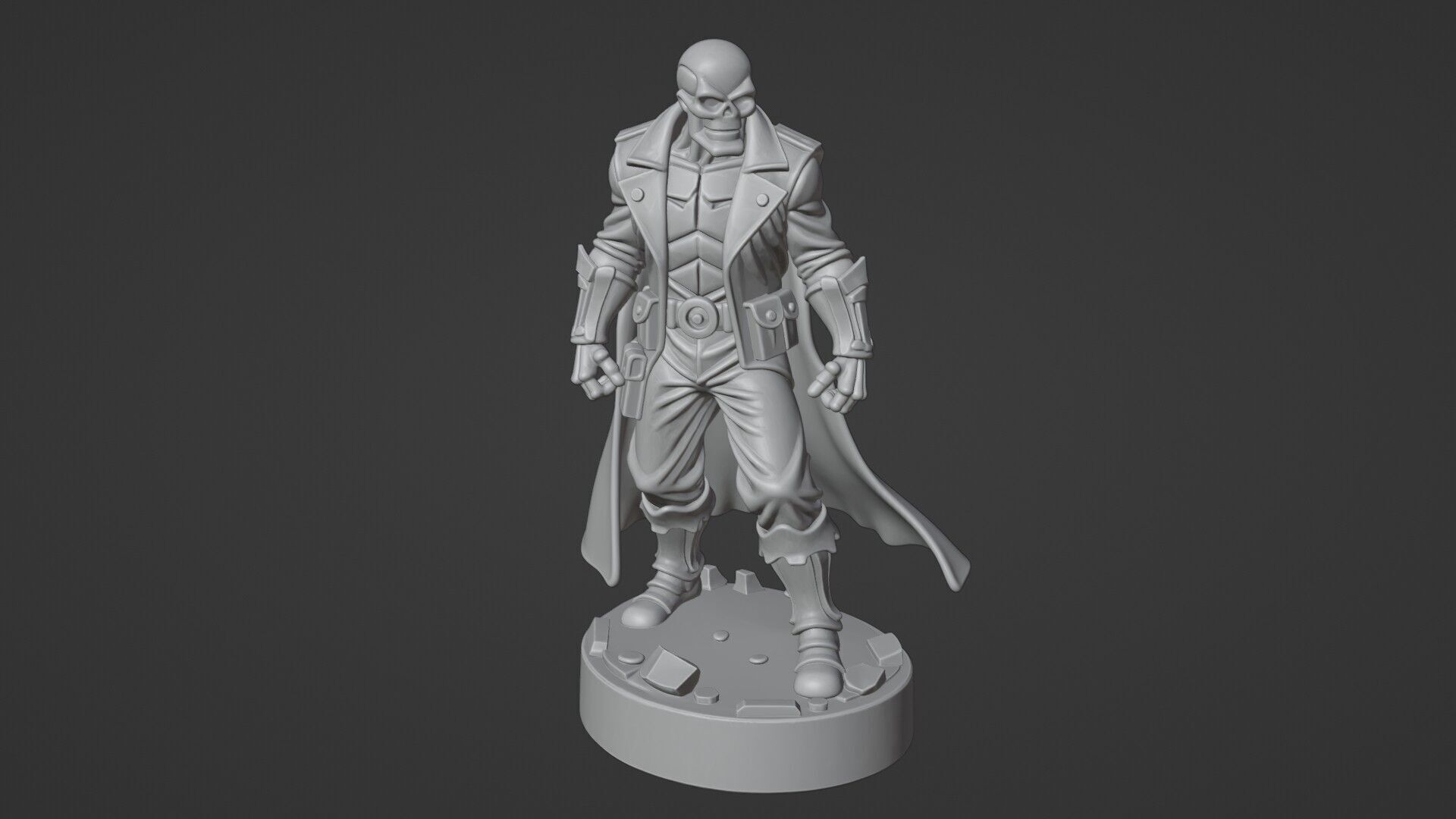 Red Skull Agent of Hydra 3D model_2