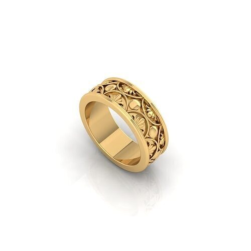 Minimalist  Band Ring  3D print model