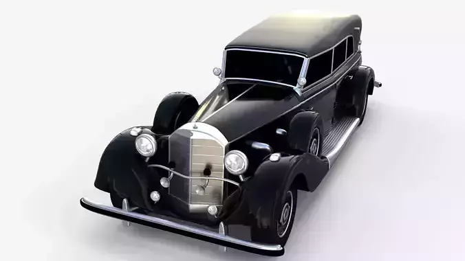 Mercedes 770 Staff Car rev