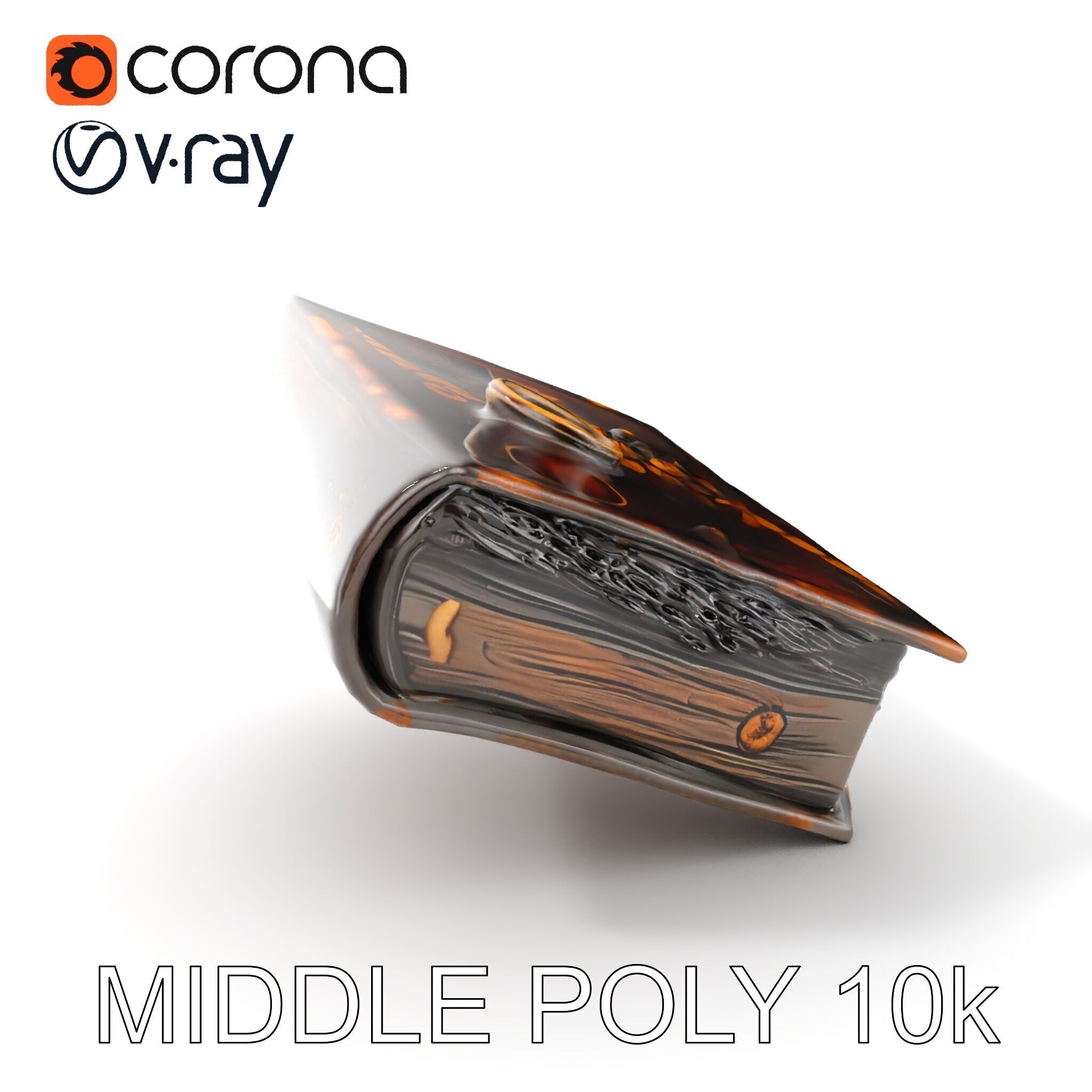 Ancient Spellbook Model Pack Low-poly 3D model_14