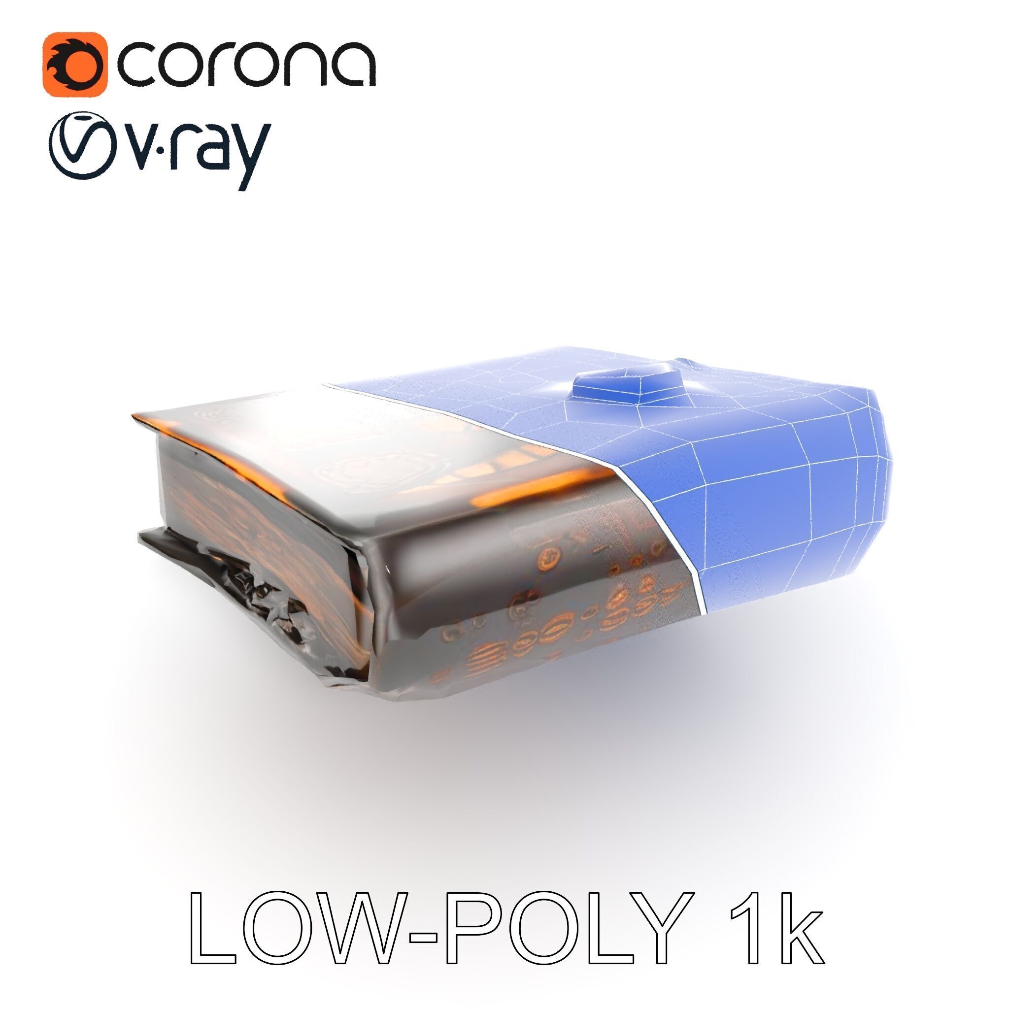 Ancient Spellbook Model Pack Low-poly 3D model_30