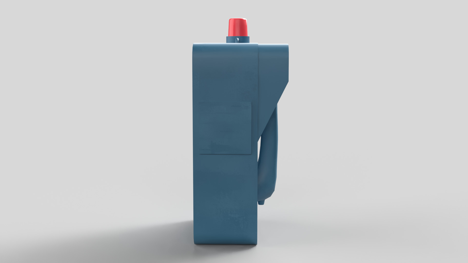 Retro Wall Telephone Low-poly 3D model_2