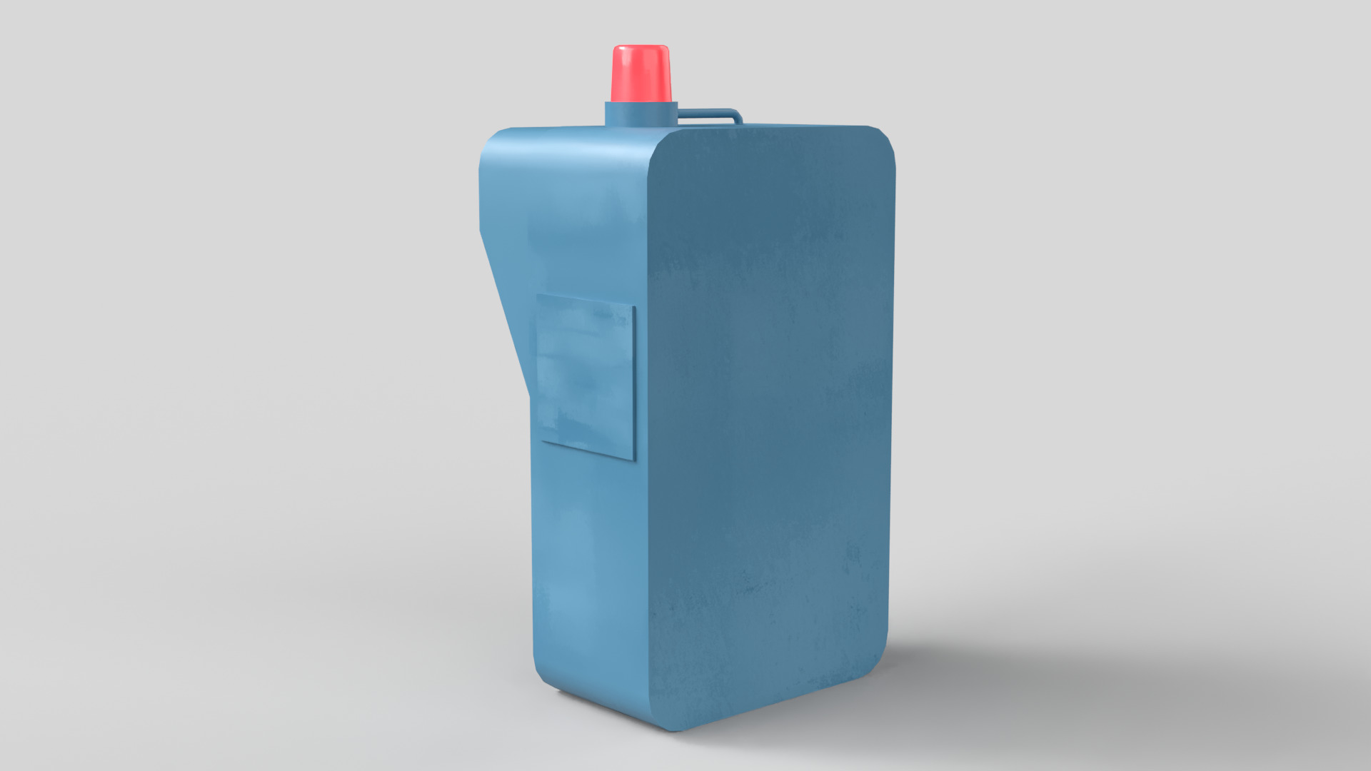 Retro Wall Telephone Low-poly 3D model_4