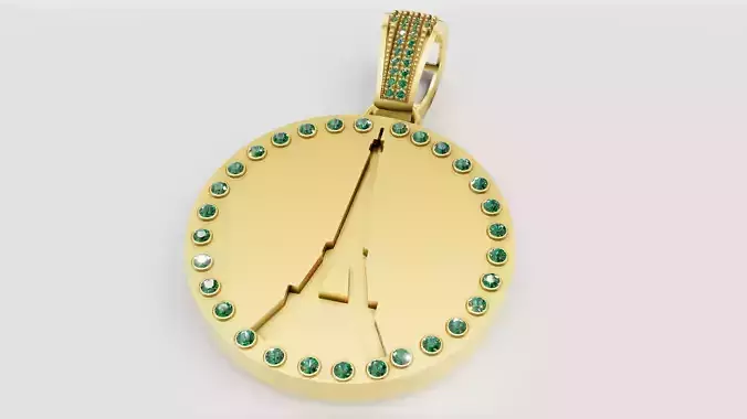 Eiffel Tower pendant 3D printable model     