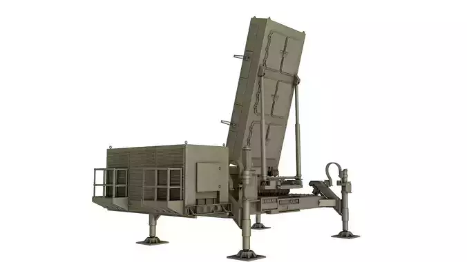 EL  M-2084 Radar 3D model