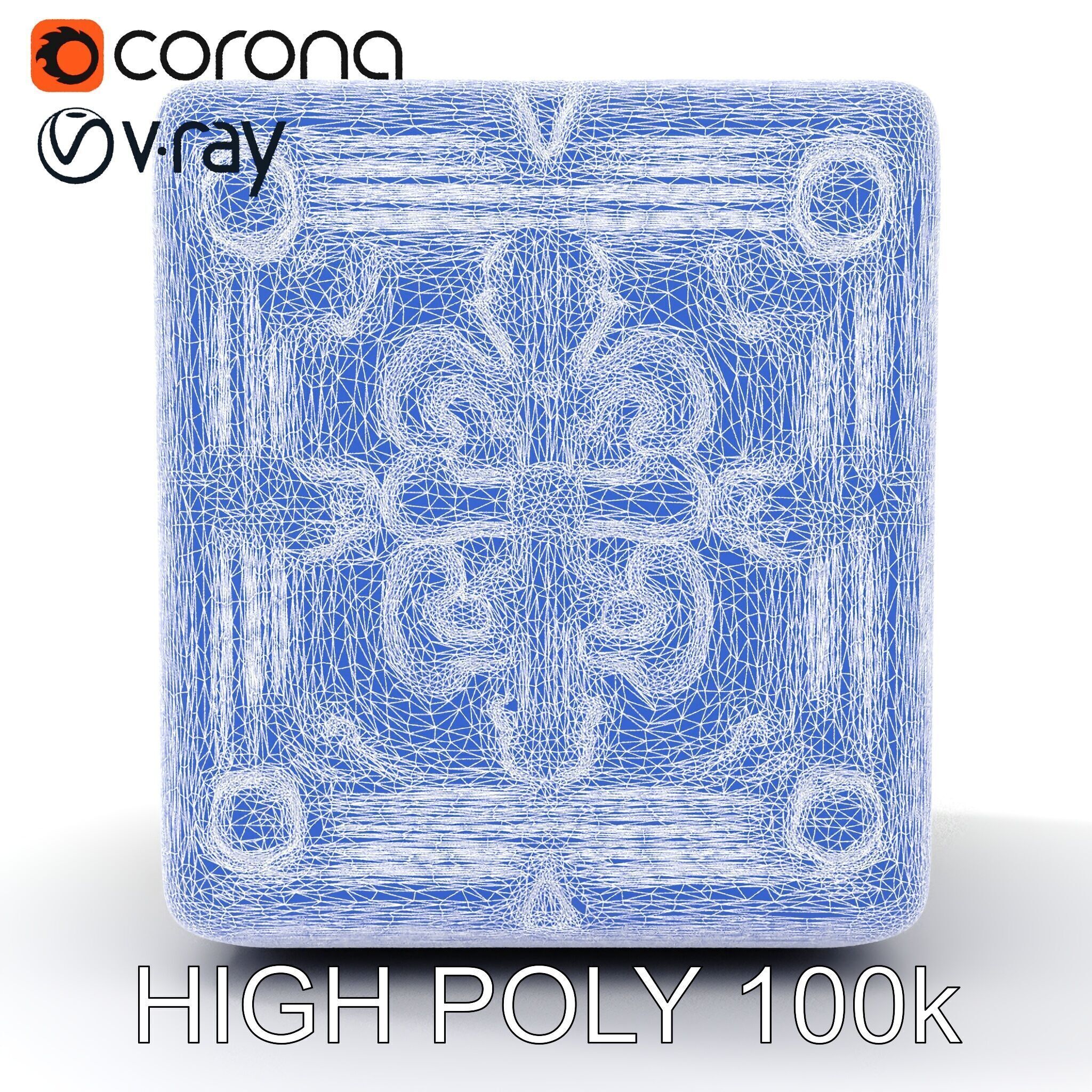 Intricate Gothic Cube Model Pack Low-poly 3D model_20