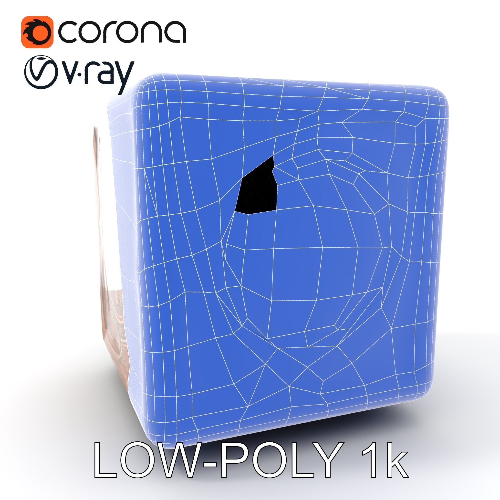 Mystical Artifact Cube model pack Low-poly 3D model_30