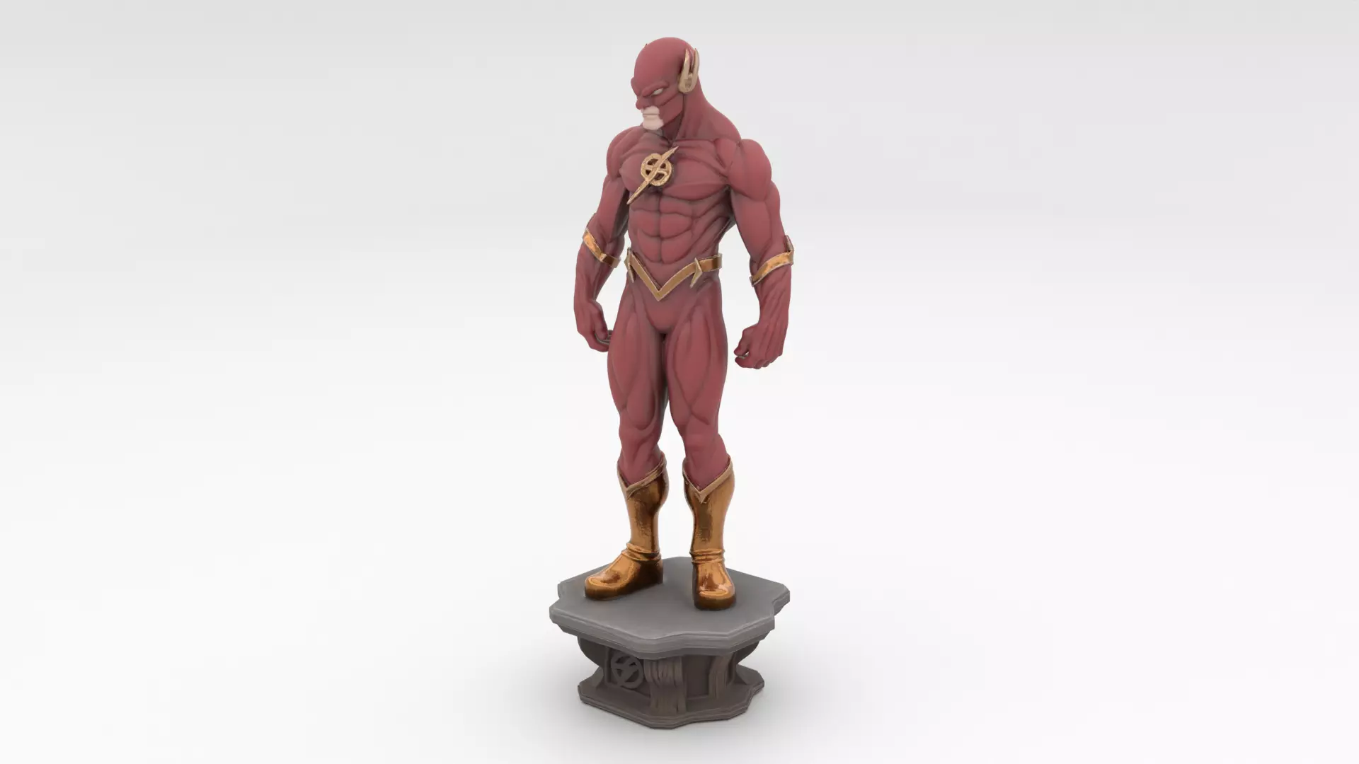 The Flash The Scarlet Speedster 3D print model