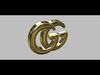 Earring GG 3D print model_1