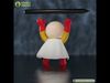 Chibi Saitama Pen Holder - Cute 3D Printable Desk Figure Free 3D print model_1