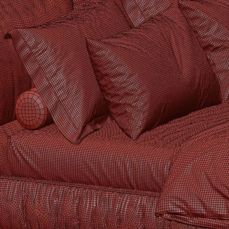 PALAU REGULAR Bed 3D model_3