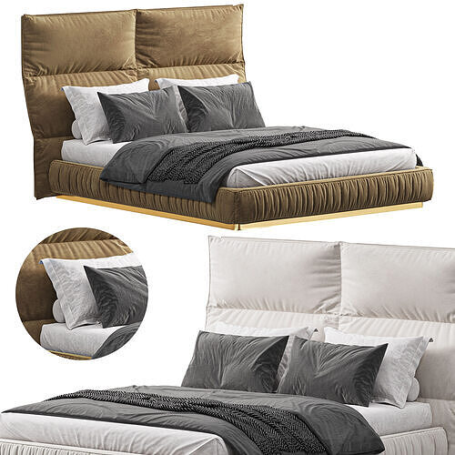 PALAU REGULAR Bed 3D model