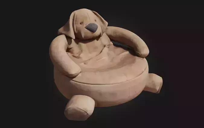 Cozy Pup Bean Bag Chair Soft Pet Furniture 