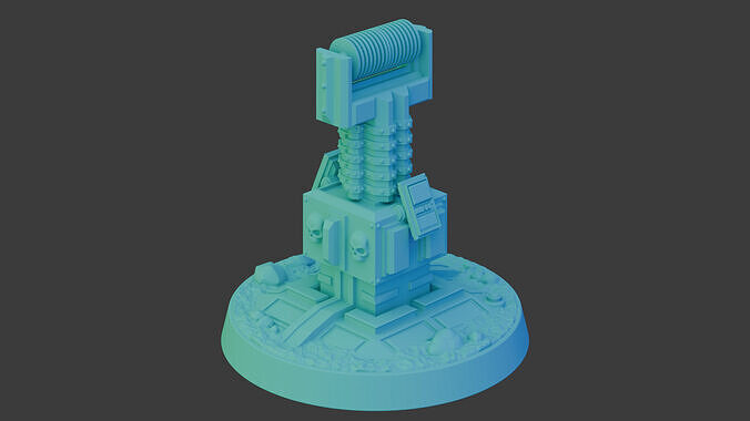 40mm Tactical Objective Marker  3D print model