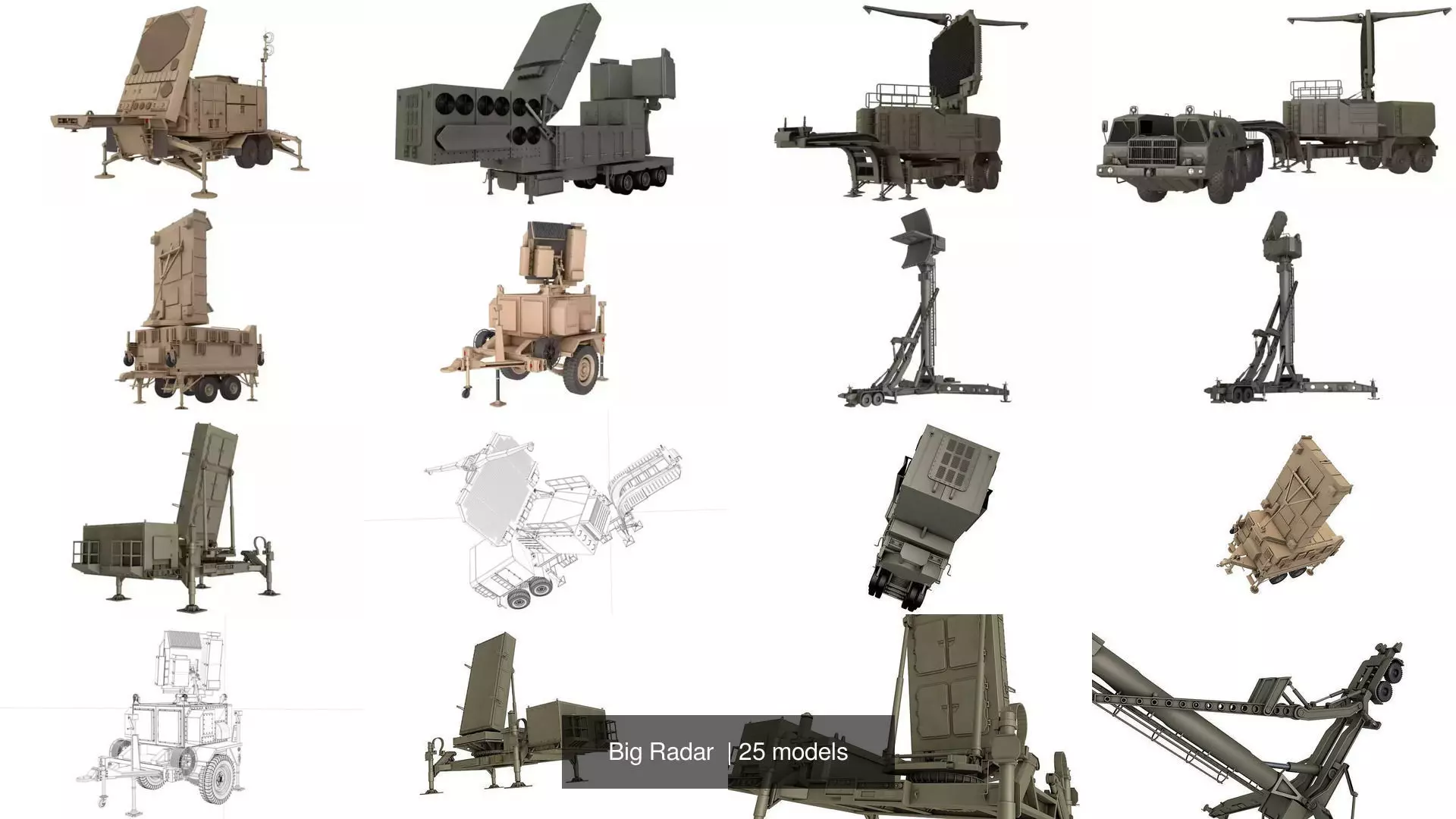 Big Radar  3D Model Collection_6