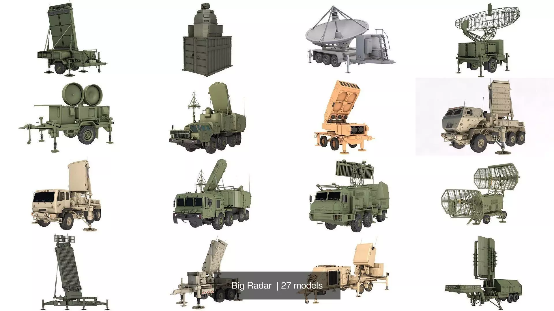 Big Radar  3D Model Collection_0