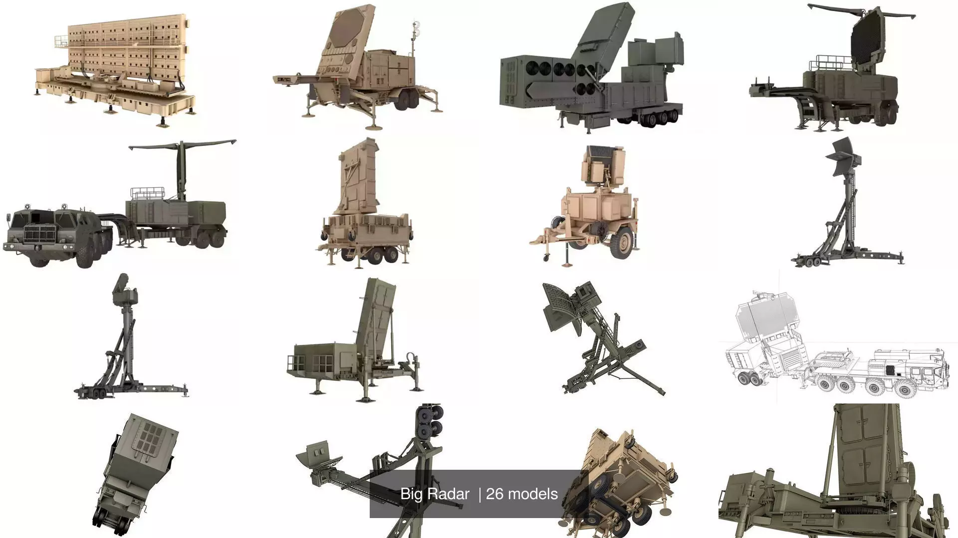 Big Radar  3D Model Collection_5