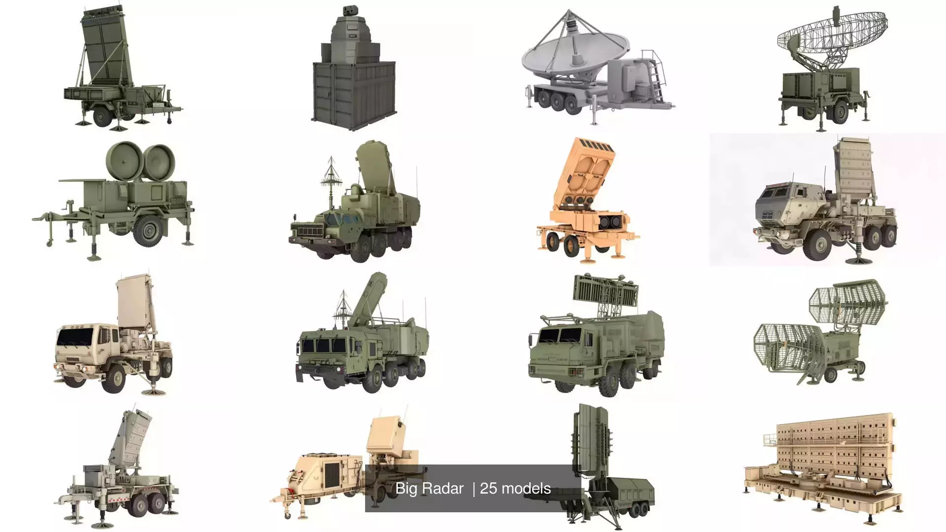 Big Radar  3D Model Collection_2