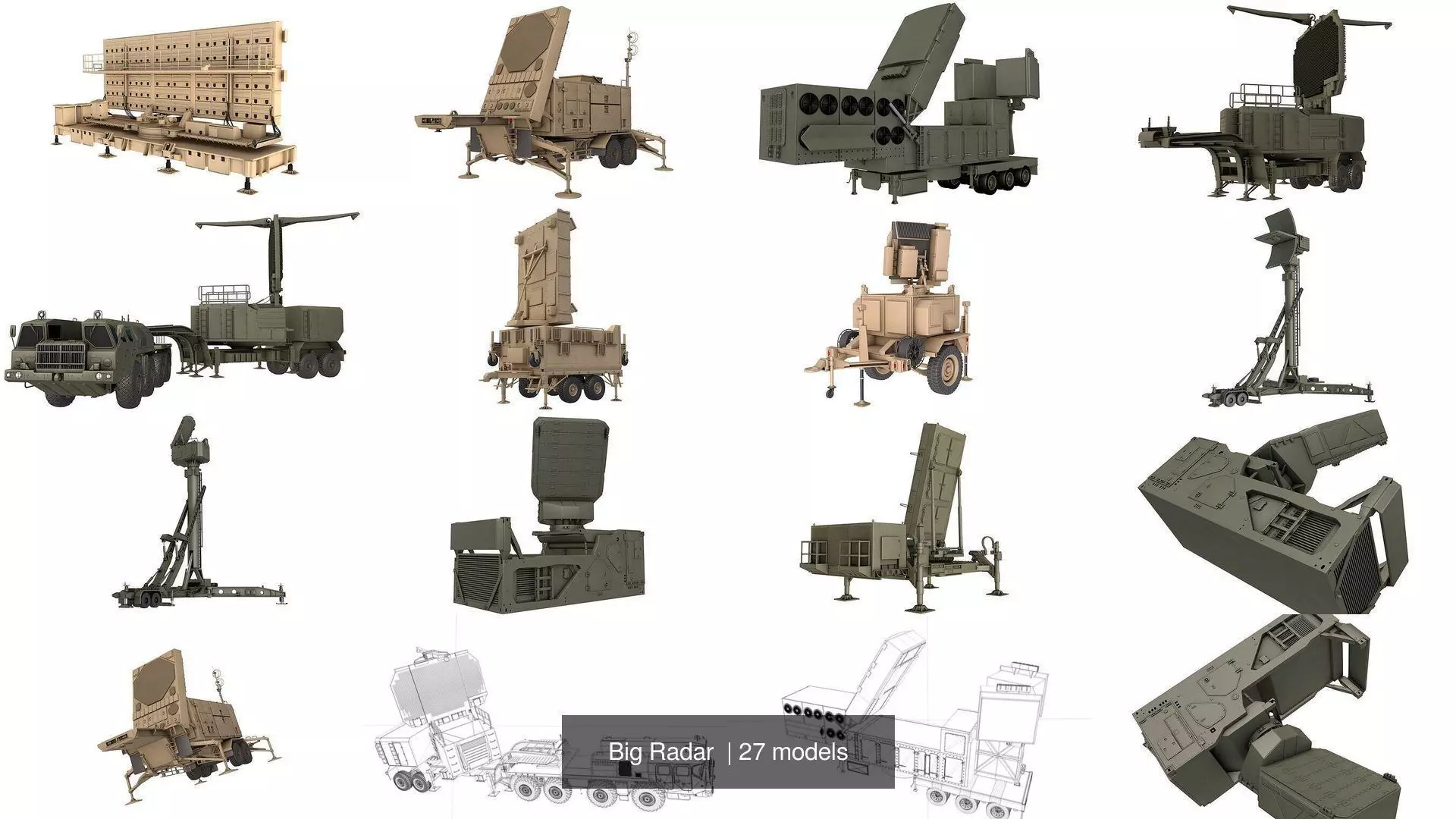 Big Radar  3D Model Collection_4