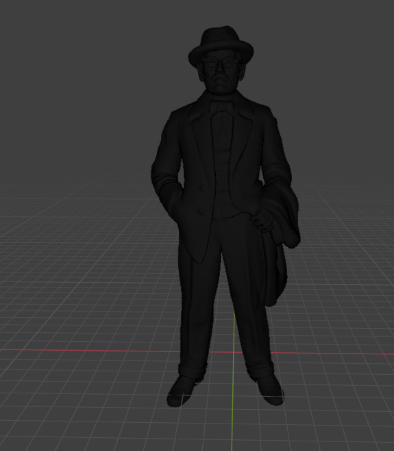 James Joyce 3D print model_24