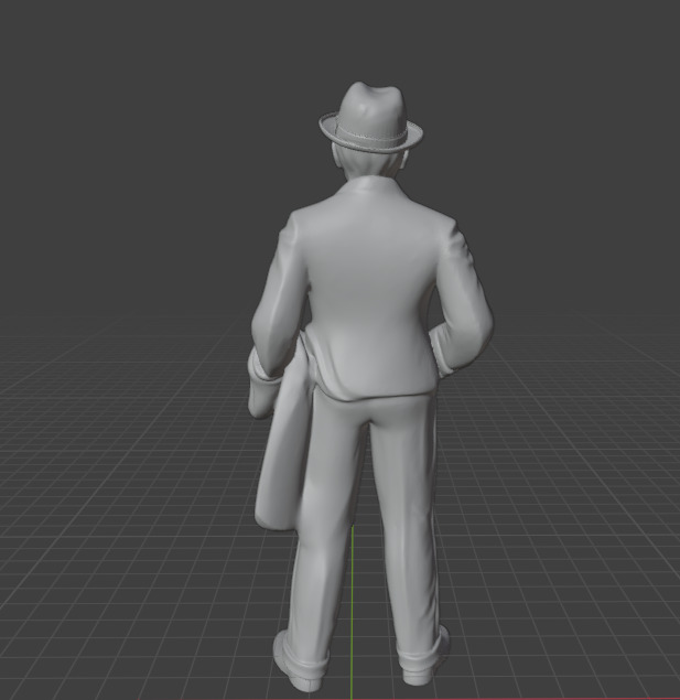 James Joyce 3D print model_4