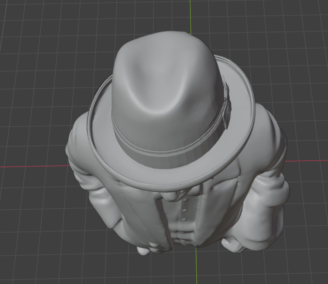 James Joyce 3D print model_11