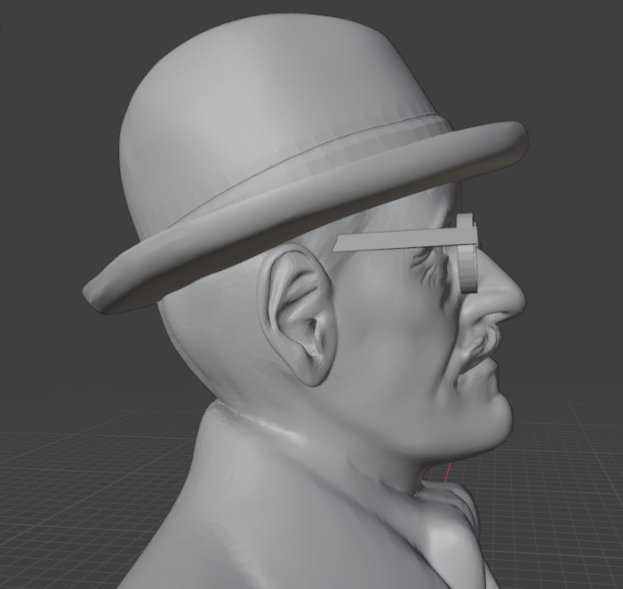 James Joyce 3D print model_20