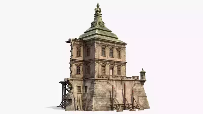 Renaissance Ruined Castle