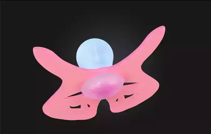 Metamorphic Harmony Abstract Sculpture Symbolizing