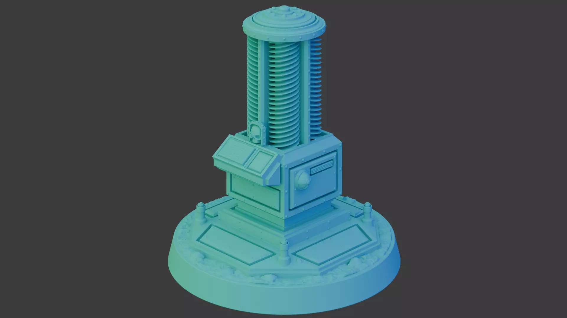 40mm Tactical Objective Marker 3D print model_0