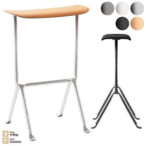 Magis Officina Stool 3D model