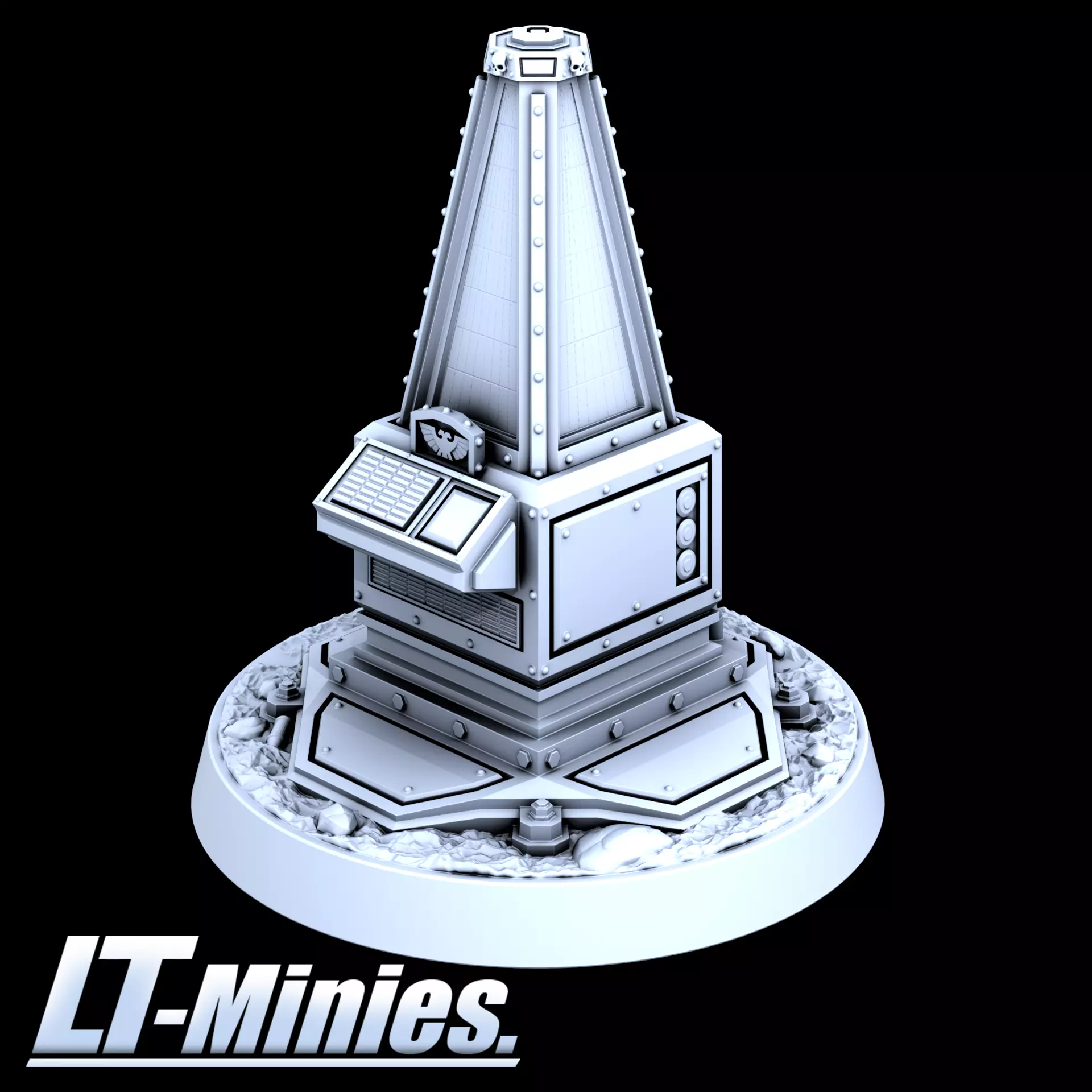 40mm Tactical Objective Marker 3D print model 3D print model