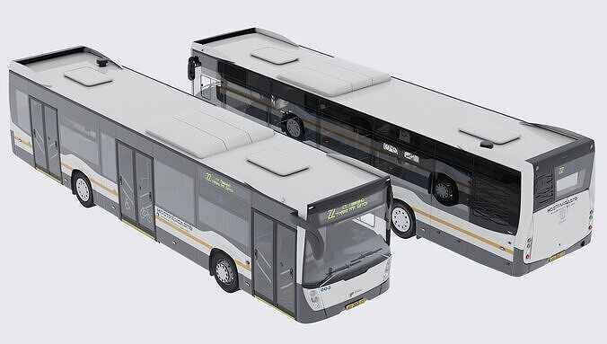 City Bus Free 3D model