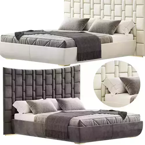 Jubilee L Bed 3D model