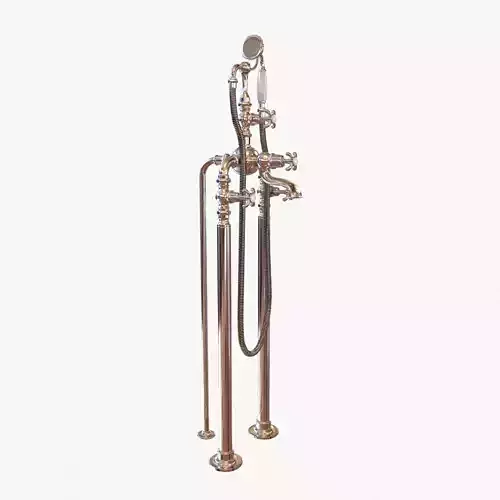 Lefroy Brooks LA CHAPELLE BATH SHOWER MIXER WITH STANDPIPES